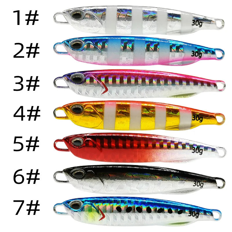 Japen Metal Cast Jig Spoon