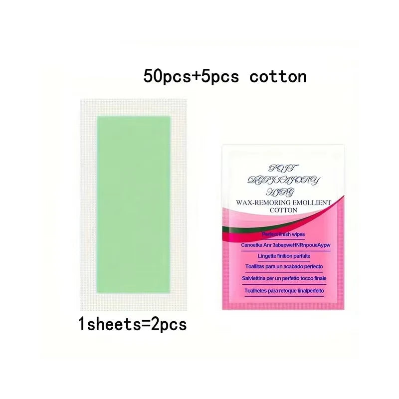 Depilatory Wax Strips Hair Removal Wax