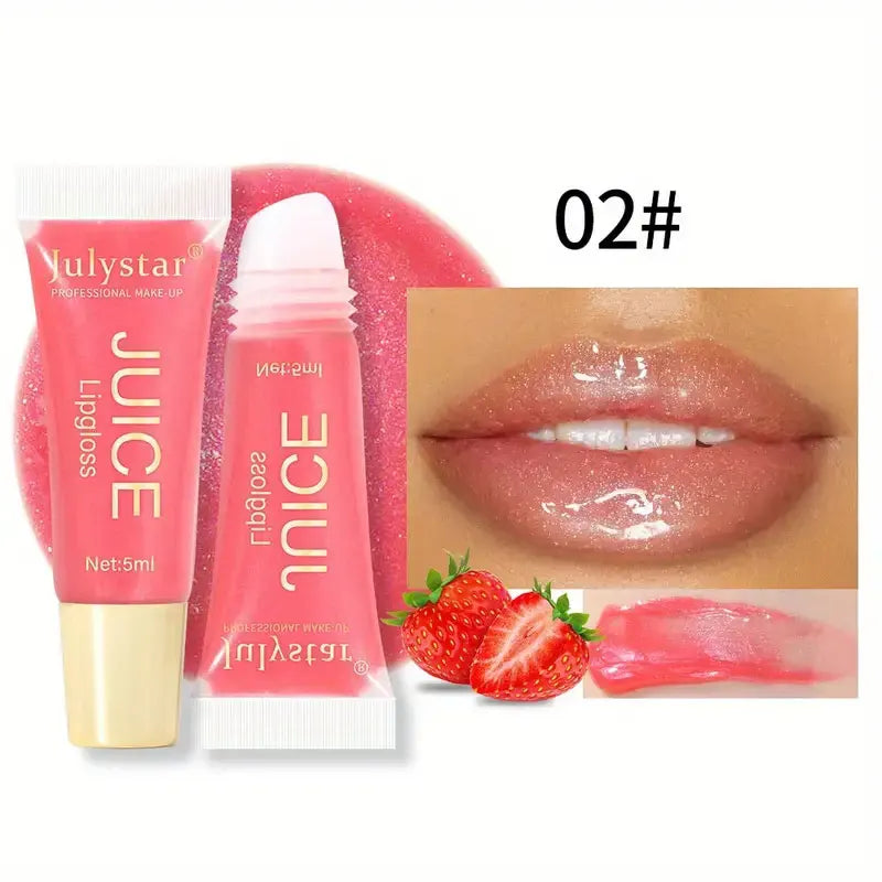 Watery Crystal Clear jelly Lip Oil Lip Balm Moisturizing And smoothing Lip