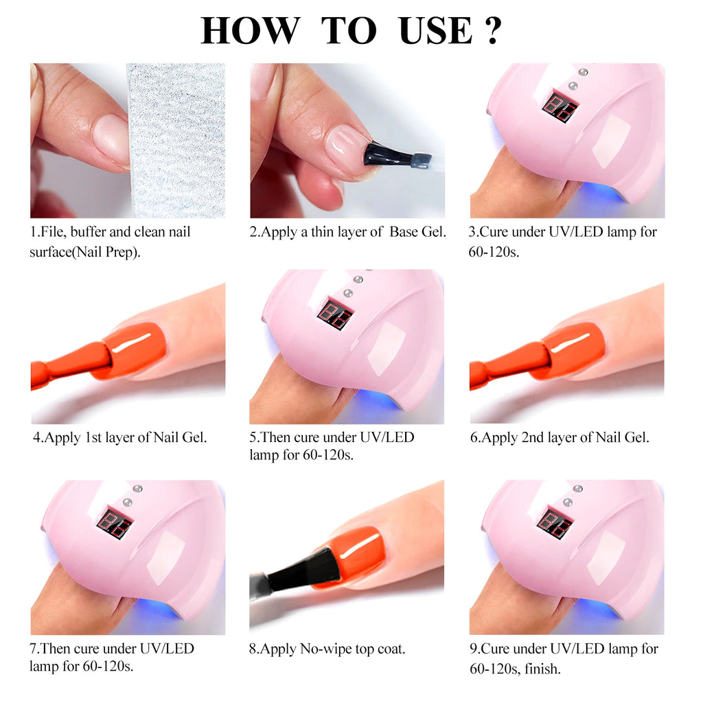 Nail Gel Polish Set
