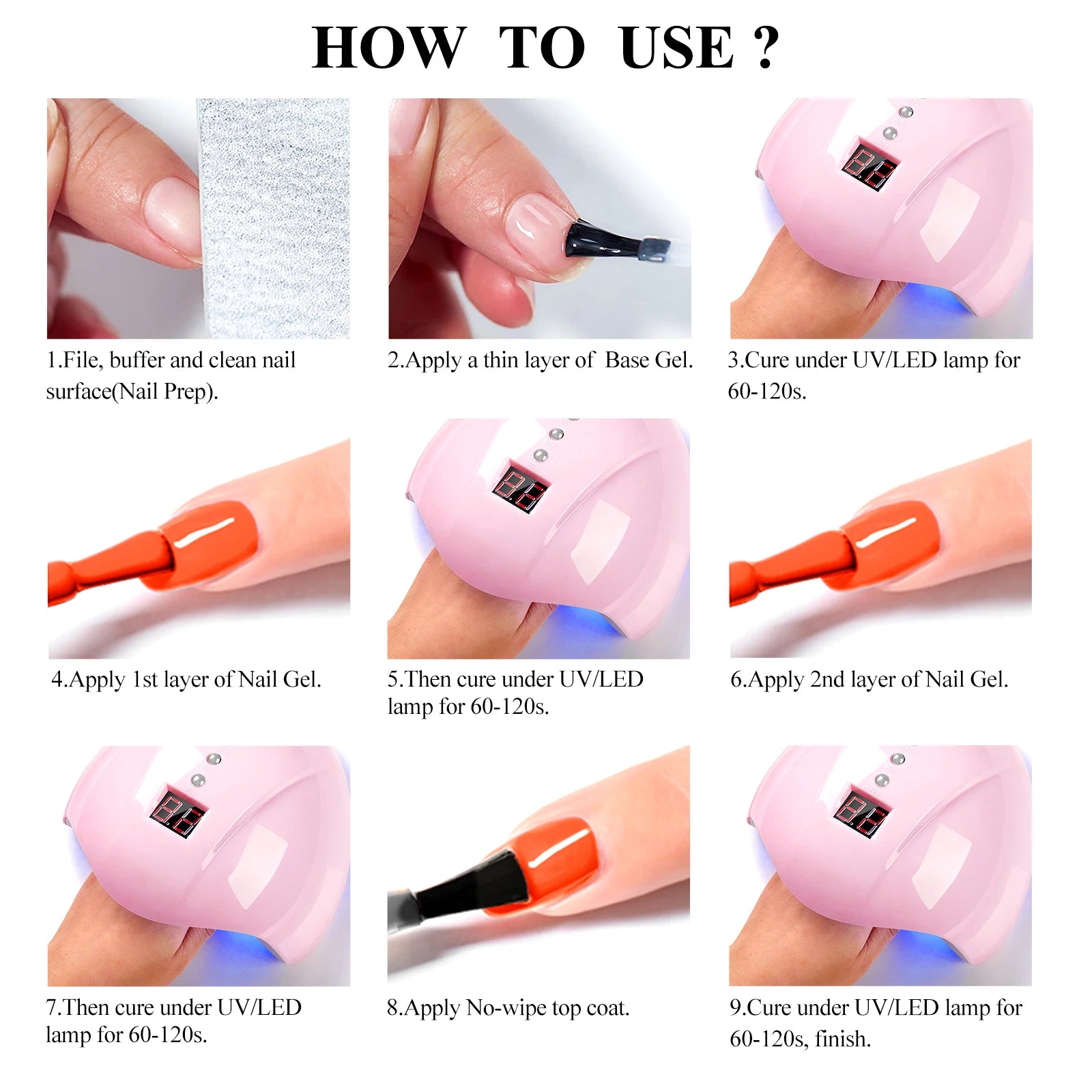 Nail Gel Polish Set