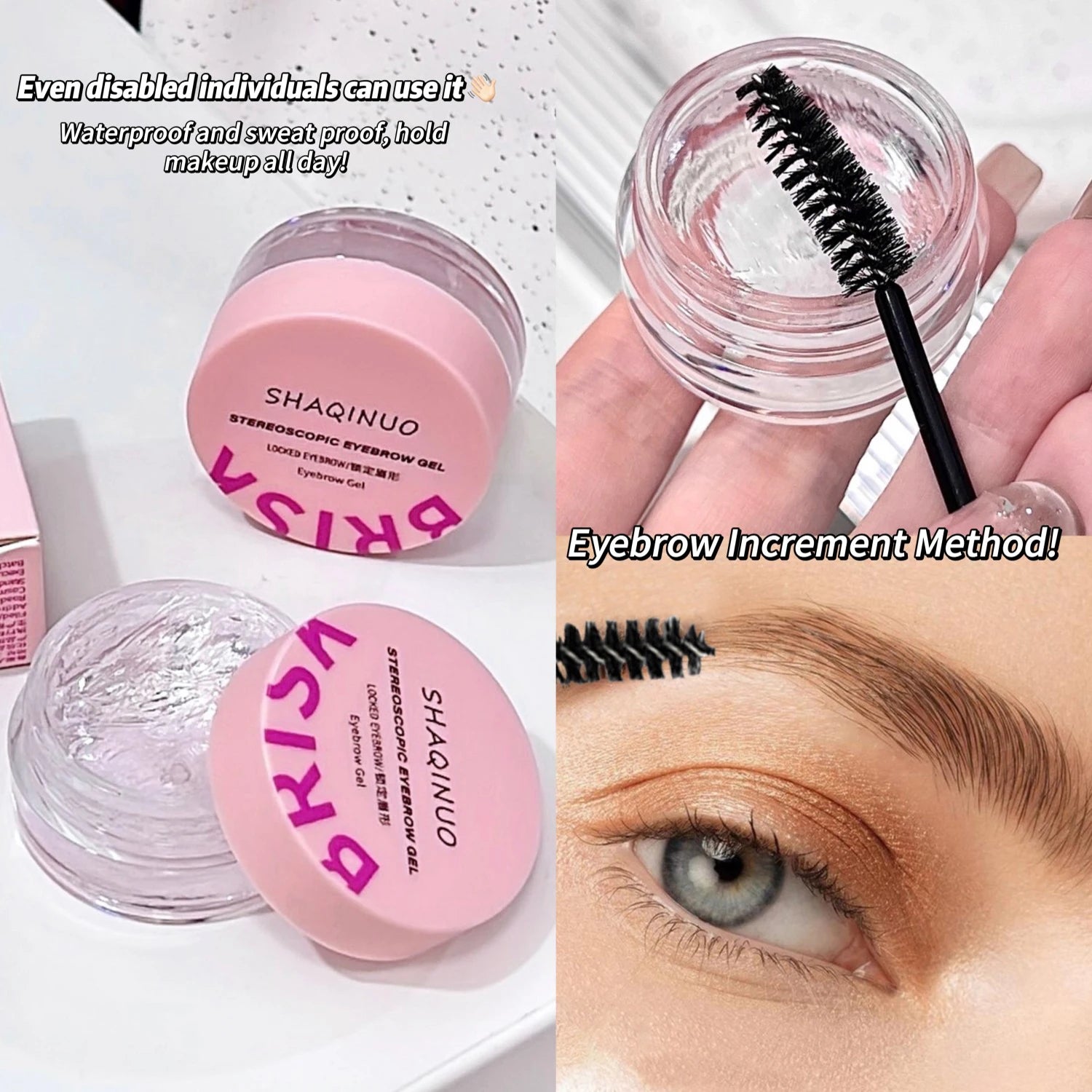 Three-dimensional Eyebrow Shaping Soap