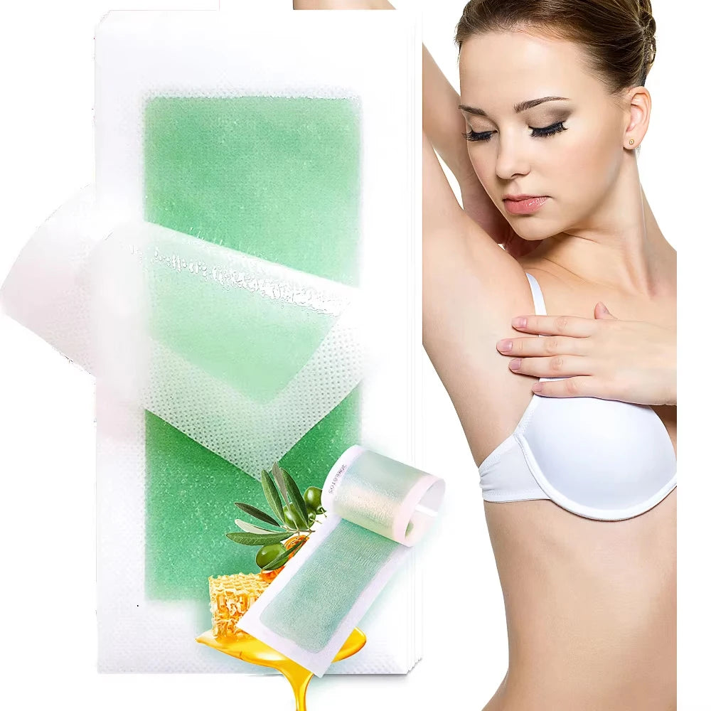 Depilatory Wax Strips Hair Removal Wax