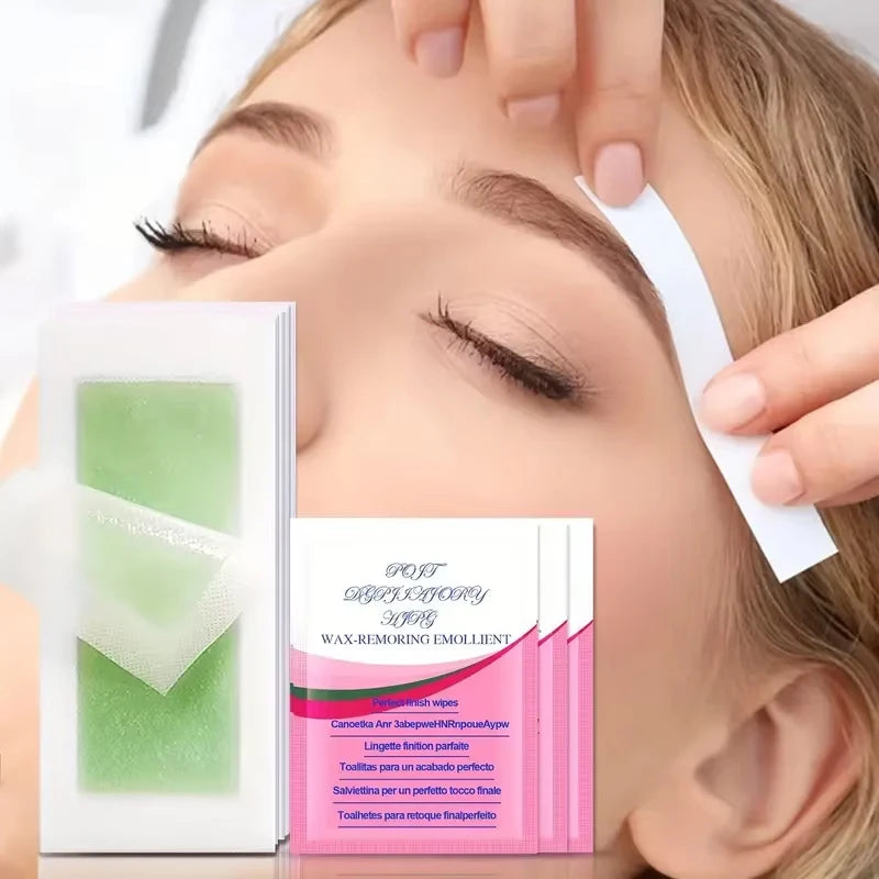 Depilatory Wax Strips Hair Removal Wax
