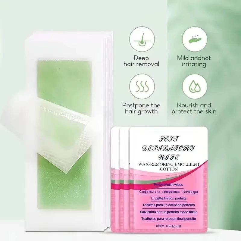 Depilatory Wax Strips Hair Removal Wax
