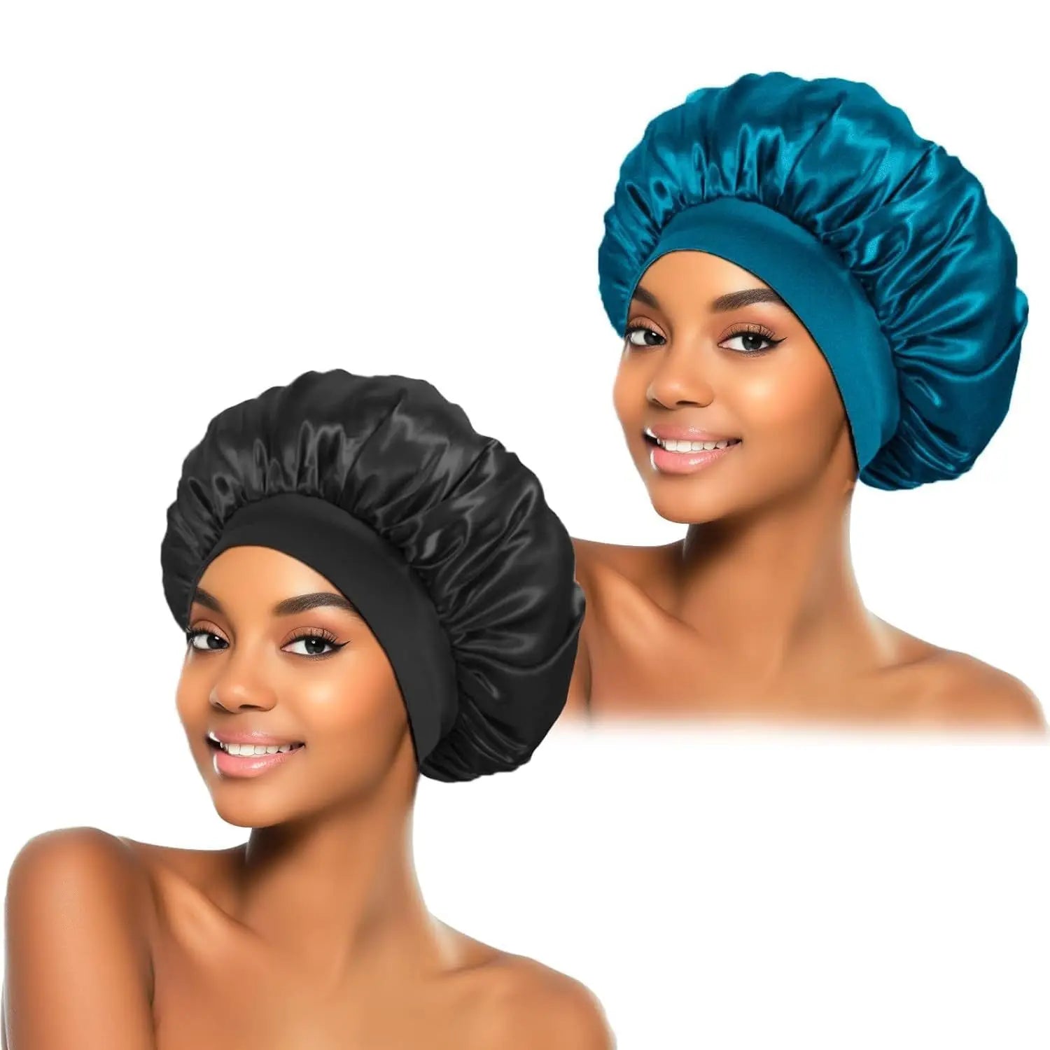 Women's Satin Solid Bonnets