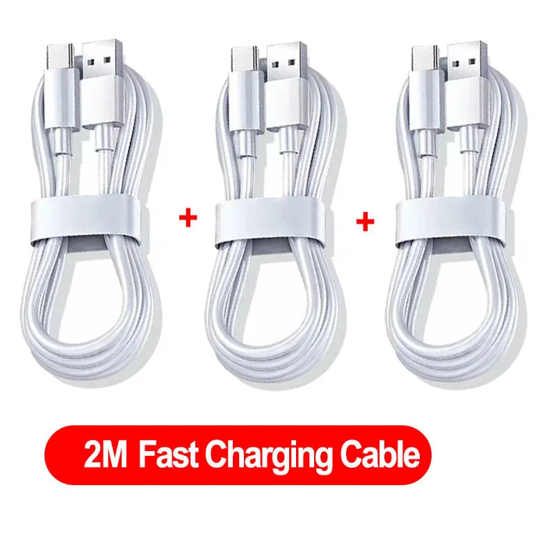 NNBILI 1-3PCS 10A 100W Type C Super Fast Charging Cable