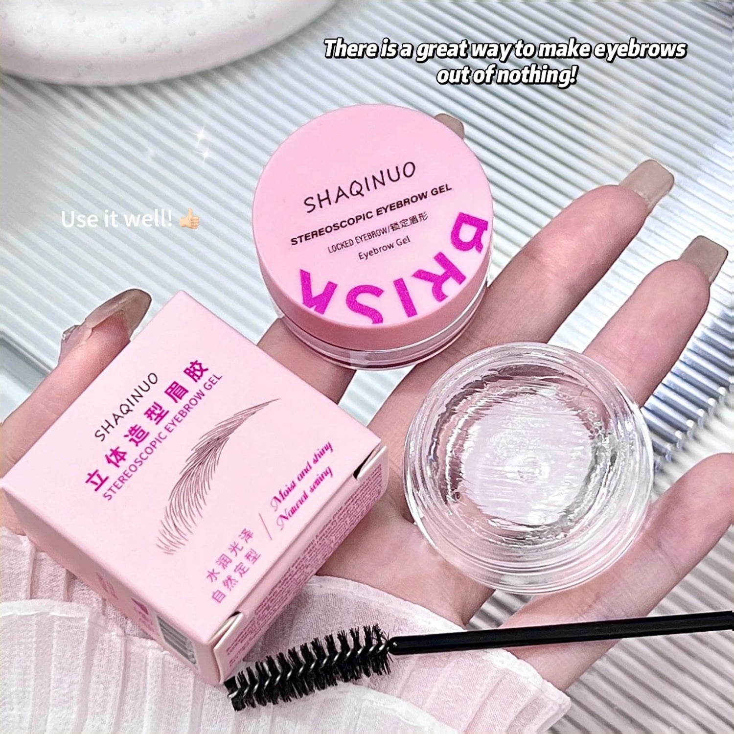 Three-dimensional Eyebrow Shaping Soap