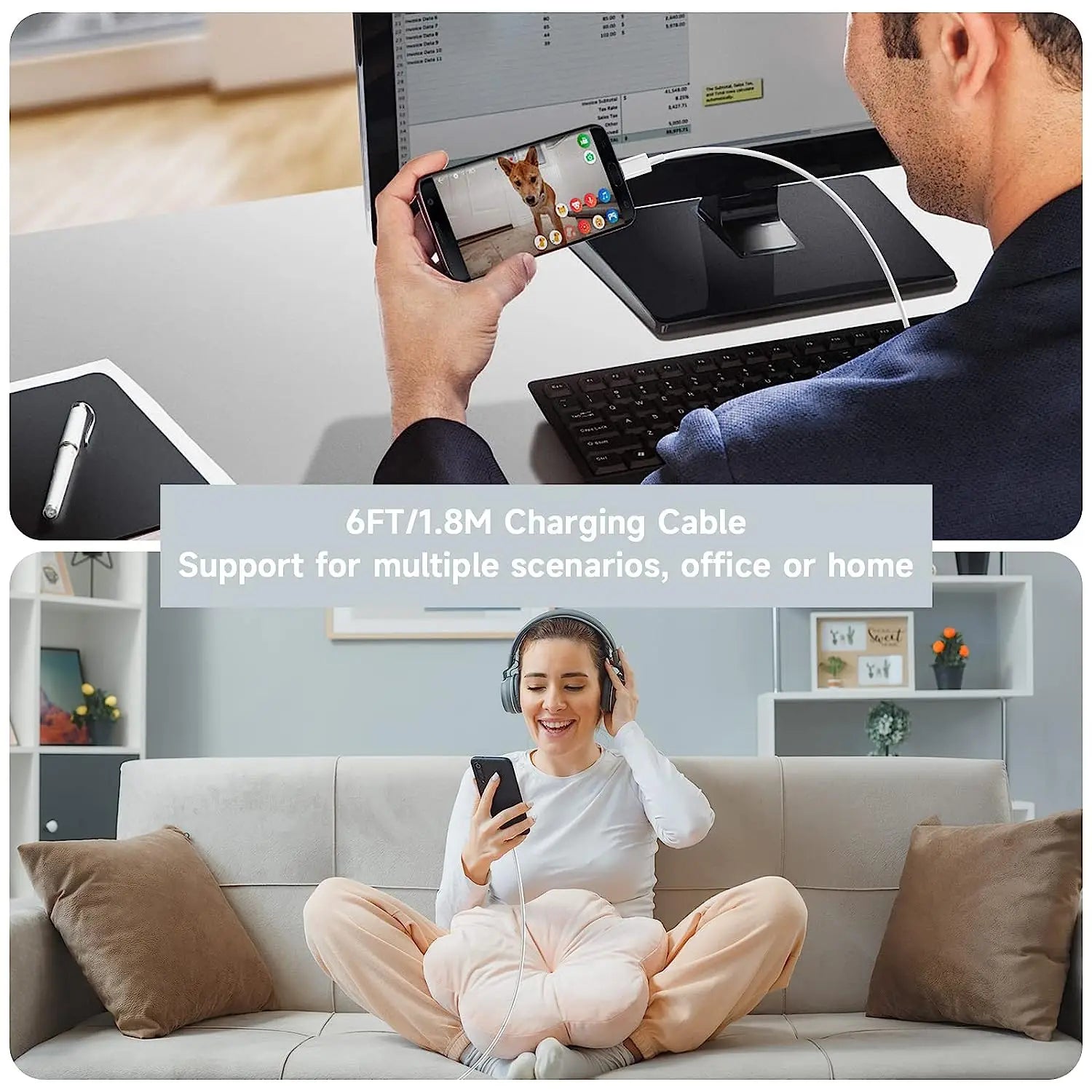 NNBILI 1-3PCS 10A 100W Type C Super Fast Charging Cable
