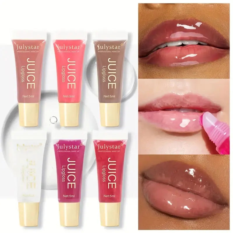 Watery Crystal Clear jelly Lip Oil Lip Balm Moisturizing And smoothing Lip