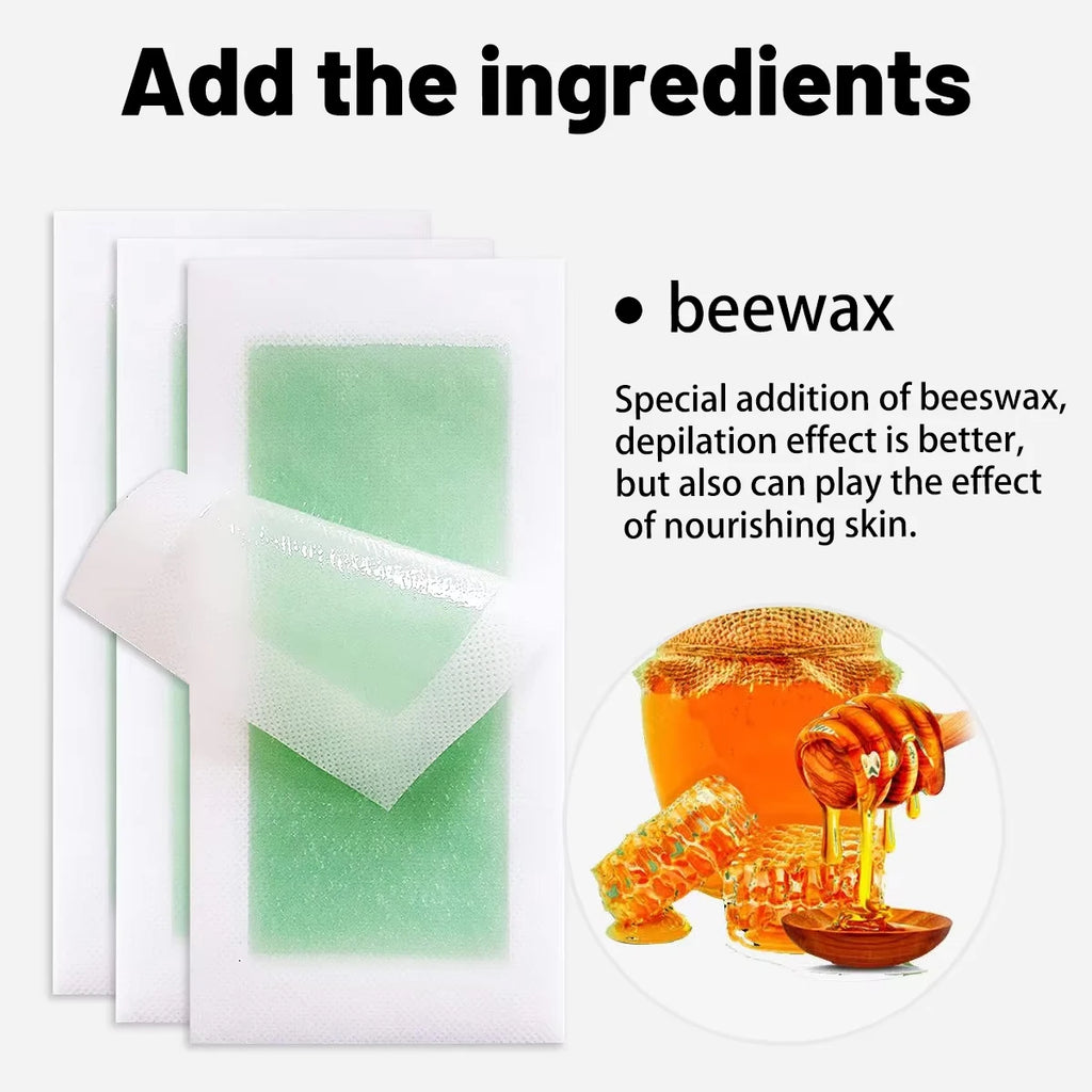 Depilatory Wax Strips Hair Removal Wax