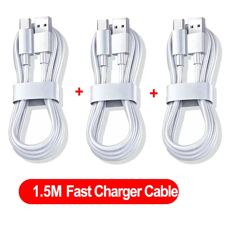 NNBILI 1-3PCS 10A 100W Type C Super Fast Charging Cable